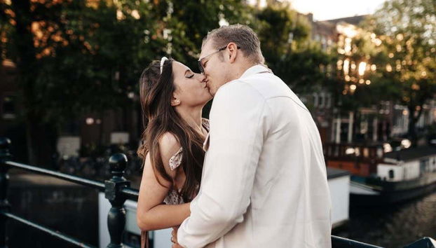 Romántica sesión de fotos