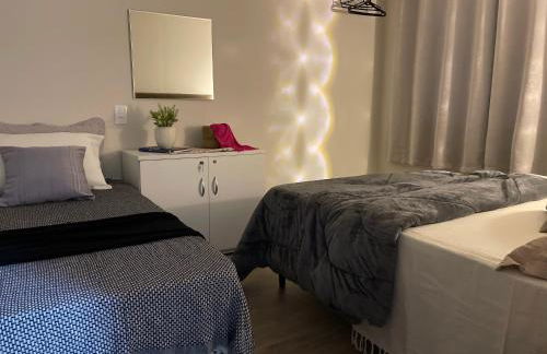 Apto térreo, 2 quartos a 5min da Vila Germânica, com ar e garagem - Foto 24