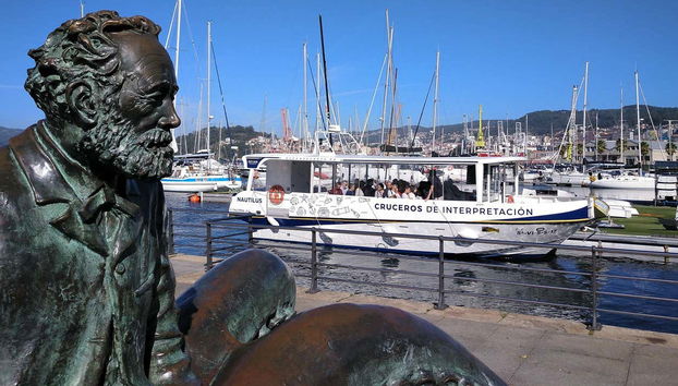 Vistas del barco en el que navegaremos
