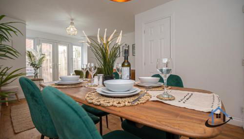 Ironside House, Thrapston king or twin beds, free parking, workspace, corporates, sleeps 8 - Foto 5