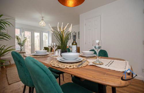 Ironside House, Thrapston king or twin beds, free parking, workspace, corporates, sleeps 8 - Foto 5