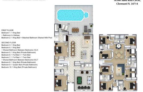 10 BD 8 BA Windsor Cay 16340 SK - Foto 62