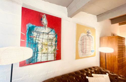 CHEZ BABOU studio d'artistes avec piscine, parking - Photo 10