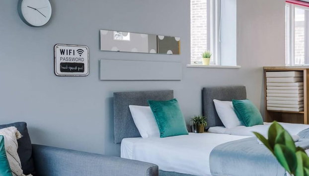 Host & Stay - Campbell Square Roof Terrace Apartment - Foto 5, Quarto