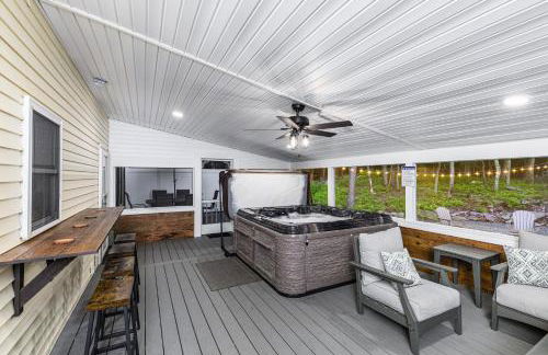 5mi to Big Boulder Hot tub Patio Firepit Fast WiFi - Foto 3