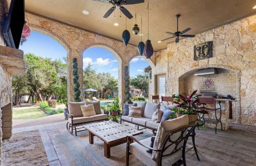 Noble Prairie Lux Estate Pool Spa Garden Venue Fireplace Themed Rooms - Foto 6