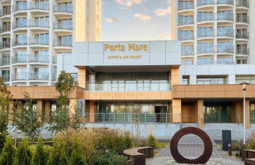 Royal Suite, 50 meters to Beach, 10th Floor, Panoramic View, Parking, Porta Mare Active & Spa - Foto 18