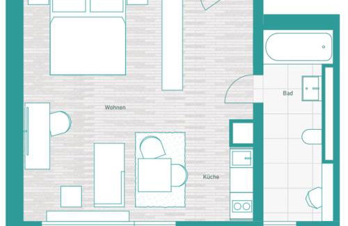 Livingroom Mathildenhöhe - Foto 39