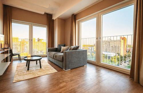 Homely! Skyview 2-Room Apartment, Airport, Fair, Rooftop, Gym! - Foto 1