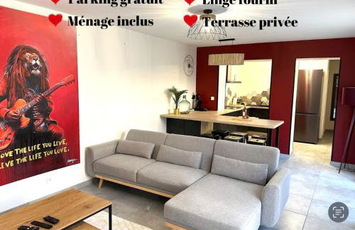 Maison calme avec terrasse garage centre-ville B - Foto 3