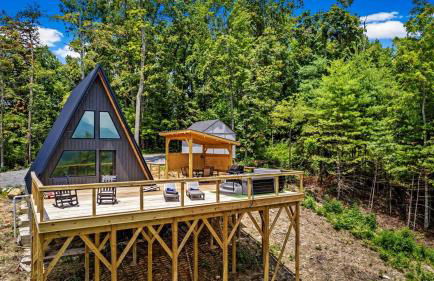 Modern A-Frame Cabin with Breathtaking Views of the Smoky Mountains, Perfect for Families or Groups - Foto 16