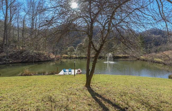 Main+guest House, Private Pond, Views, Large Yard 20mins to Heart of Asheville - Foto 45