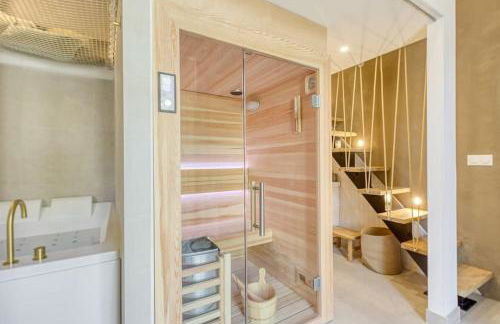 Luxury Suite - Jacuzzi et Sauna - Foto 7