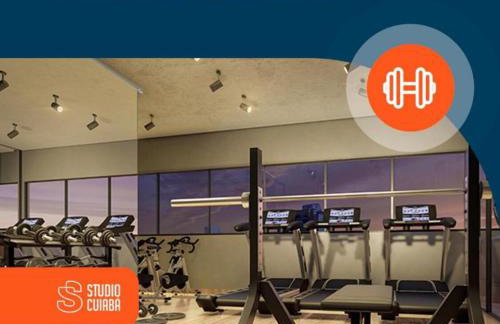 Studio Flat Cuiabá - Foto 18