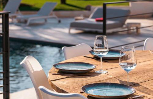 Villa Blue Pearl 10 pers piscine chauffée 10 minutes plage à pieds - Foto 33