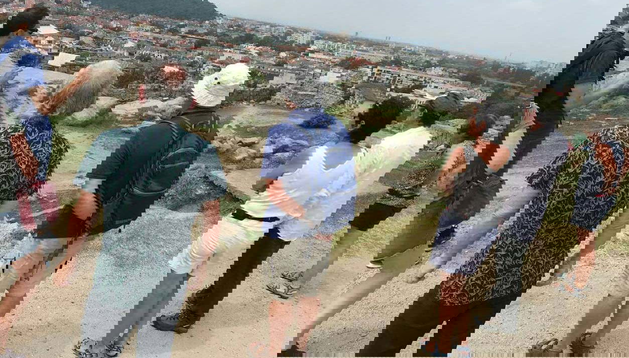 Vista das ruas de Plovdiv