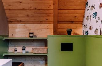 Stodoła naturalnie - wyjątkowy dom z balią na Kaszubach nad jeziorem - Foto 45