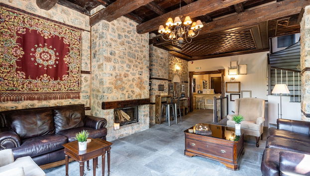 Zona de estar del vestíbulo