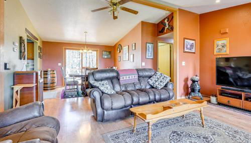 Furnished Deck with Forested Views Manawa Home! - Foto 5