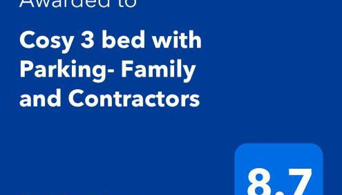 Cosy 3 bed with Parking- Family and Contractors - Foto 2