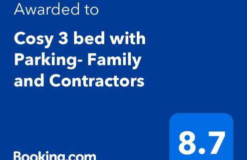 Cosy 3 bed with Parking- Family and Contractors - Foto 2