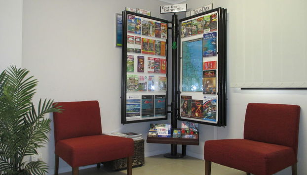 Sala de estar do lobby