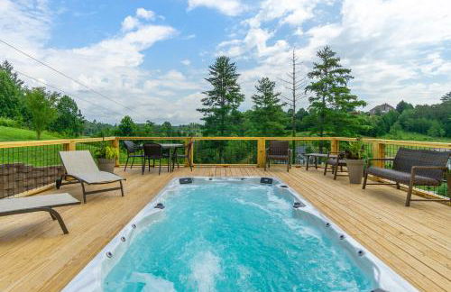 Stunning Modern Retreat! Year-Round Swim Spa | Hot Tub | Movie Room | Firepit - Foto 2