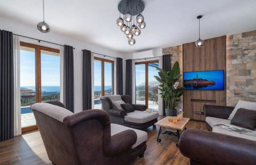 Luxury Stone Villa Smokvica, Heated Pool, Sauna, Jacuzzi, Sea View - Photo 22