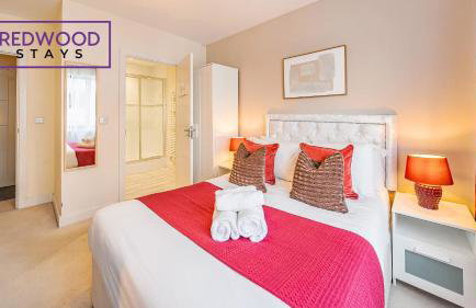 Premium Serviced Apartment in Basingstoke Town Centre, Free Parking By Redwood Stays - Foto 15