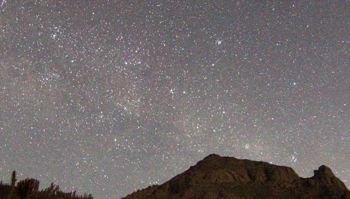 Observación de estrellas en Las Tinajas