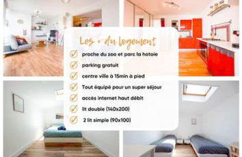 Apt T3 lumineux & Confort *Proche Centre-ville* - Foto 2