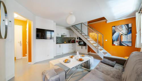 Duplex 4 pers Port de Nice avec parking - Foto 1