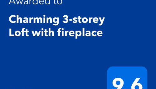 Charming 3-storey Loft with fireplace - Foto 2