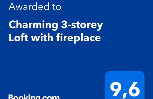 Charming 3-storey Loft with fireplace - Foto 2