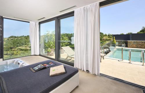 Residence Monte near Umag for 10 people with heated infinity pool, spa & play room - Foto 15