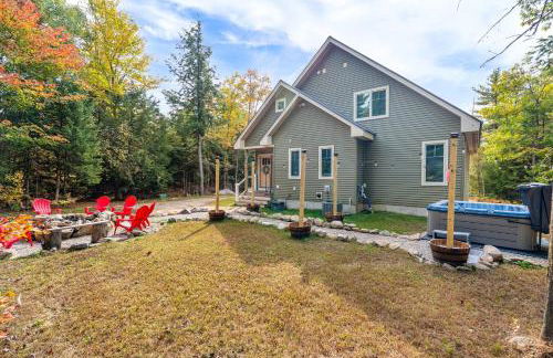 Mitten Pines Cabin Hot Tub Fire Pit - Foto 62