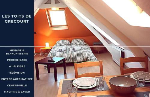 Les Toits de Grecourt - gare - wifi - centre-ville - Photo 1
