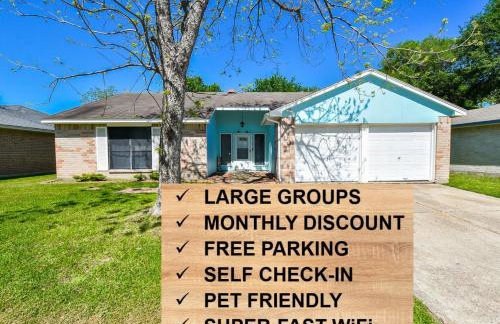 10 Minutes from IAH and Mall, Newly Rehabbed - Foto 1