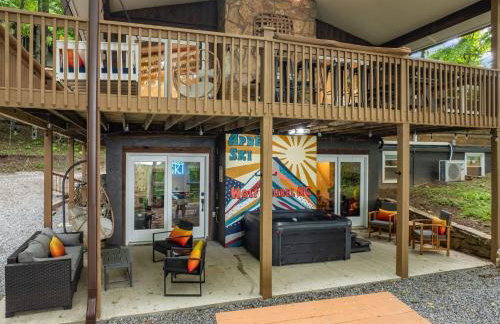 Asheville Private Retreat Game Room Hot Tub - Foto 79