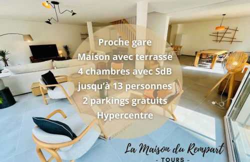 Hypercentre, spacieux, lumineux, la Maison du Rempart - Photo 1