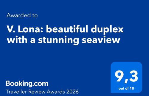 V. Lona: beautiful duplex with a stunning seaview - Foto 28