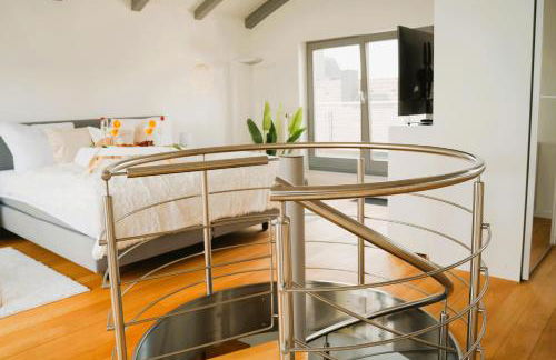 Penthouse am Dom- Altstadt in 200 m- 4 Dachterrassen, stilvoll und ruhig, 24-7-Self Check-in für bis zu 6 Personen - Foto 18