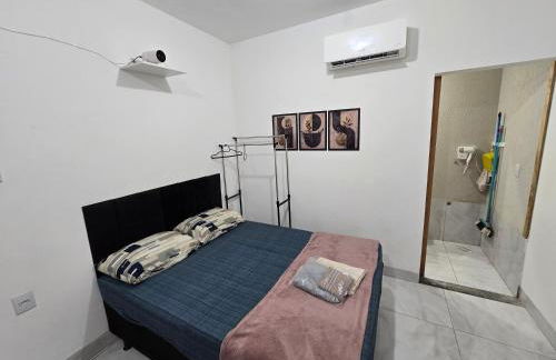 Flat completo 7 com ar condicionado e local calmo e tranquilo - Foto 24