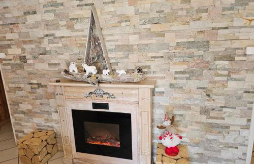 Appart 6 personnes esprit chalet vue sur montagne - Foto 6