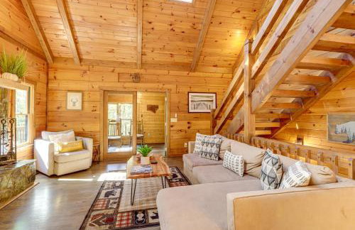 Blue Ridge Cabin with Hot Tub, Fire Pit, and Game Room - Photo 4