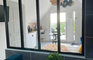Appartement Lu'ermael avec vue Mont Saint Michel - Photo 12