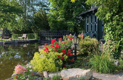 Ferienhaus Ilsenburg, luxuriöse Landhäuser mit Sauna und Kamin, mitten im Harz - Foto 42
