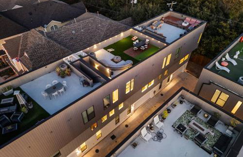 New Luxury Dallas Skyline View with Rooftop - Garage - MiniGolf - Firepit - WORLD CUP - Foto 51