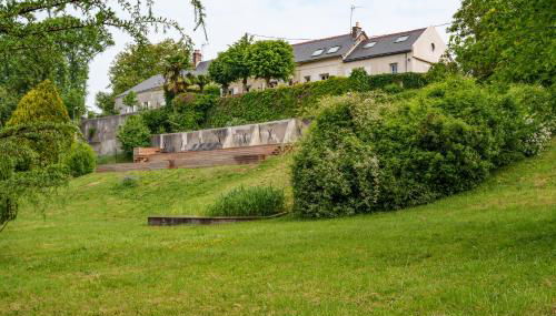 Élégante longère, piscine entre Tours et Amboise - Photo 4, Garden, Garden view