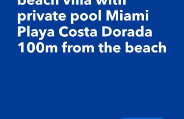 Blau Mar, 5 bedroom beach villa with private pool Miami Playa Costa Dorada 100m from the beach - Foto 37